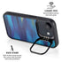 Ocean Blue Brush Stroke by Etta Vee iPhone 16e Kickstand Case