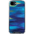 Ocean Blue Brush Stroke by Etta Vee iPhone 16e Clear Case