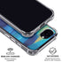 Ocean Blue Brush Stroke by Etta Vee iPhone 16e Clear Case