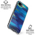 Ocean Blue Brush Stroke by Etta Vee iPhone 16e Clear Case