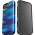 Ocean Blue Brush Stroke by Etta Vee iPhone 16e Impact Case