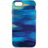 Ocean Blue Brush Stroke by Etta Vee iPhone Cases