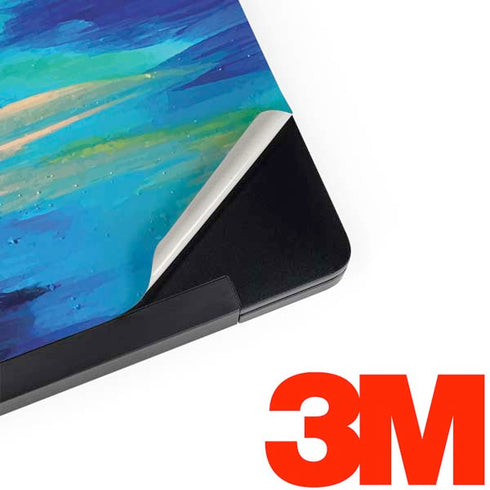 Ocean Blue Brush Stroke by Etta Vee Dell Latitude Skin