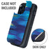 Ocean Blue Brush Stroke by Etta Vee Otterbox Defender iPhone Skin