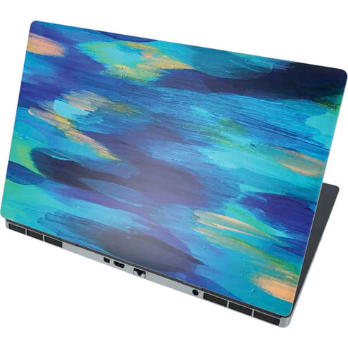 Ocean Blue Brush Stroke by Etta Vee Dell Precision Skin