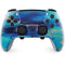 Etta Vee Ocean Blue Brush Stroke PS5 DualSense Edge Pro Controller Skin