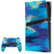 Ocean Blue Brush Stroke by Etta Vee PS5 Pro Bundle Skin