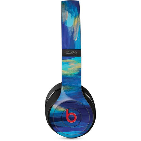 Ocean Blue Brush Stroke by Etta Vee Studio Wireless Skin