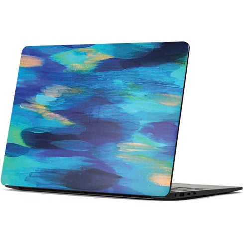 Ocean Blue Brush Stroke by Etta Vee Surface Laptop 7 13.8in Skin