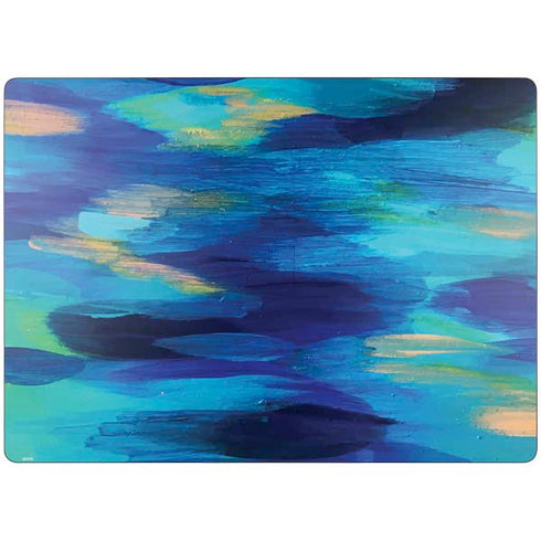 Ocean Blue Brush Stroke by Etta Vee Surface Laptop 7 13.8in Skin