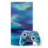 Ocean Blue Brush Stroke by Etta Vee Xbox Series X Skins