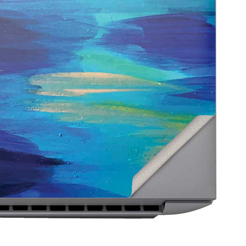 Ocean Blue Brush Stroke by Etta Vee HP ZBook Fury 16 G10 Skin