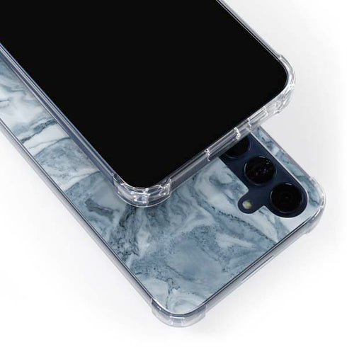 Ocean Blue Marble Galaxy A55 5G Clear Case