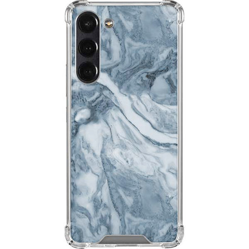 Ocean Blue Marble Galaxy S24 FE Clear Case