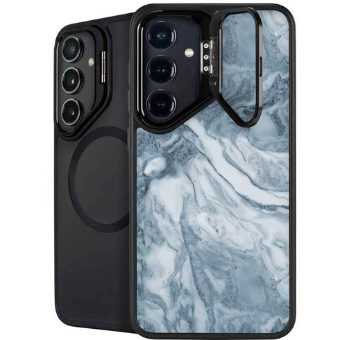 Ocean Blue Marble Galaxy S24 FE Kickstand Case