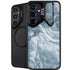 Ocean Blue Marble Galaxy S24 Kickstand Case