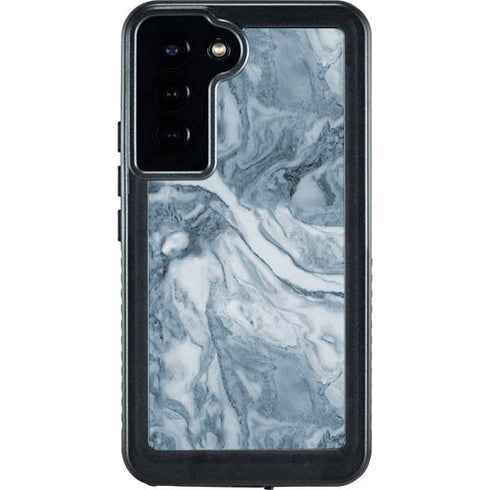 Ocean Blue Marble Galaxy S24 Plus Waterproof Case
