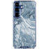 Ocean Blue Marble Galaxy S25 Plus Clear Case