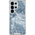 Ocean Blue Marble Galaxy S25 Ultra Clear Case