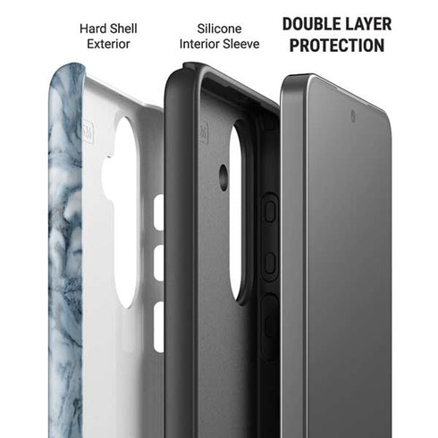 Ocean Blue Marble Galaxy S26 Plus Impact Case