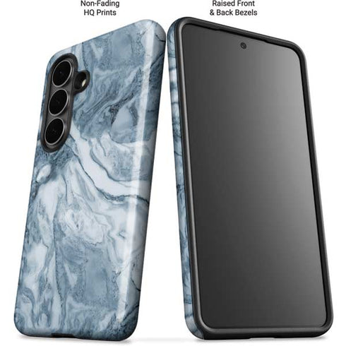 Ocean Blue Marble Galaxy S26 Plus Impact Case