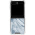 Ocean Blue Marble Galaxy Z Flip6 Clear Case