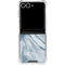 Ocean Blue Marble Galaxy Z Flip7 Clear Case