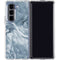 Ocean Blue Marble Galaxy Z Fold5 5G Clear Case