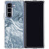Ocean Blue Marble Galaxy Z Fold5 5G Clear Case