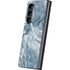 Ocean Blue Marble Galaxy Z Fold5 5G Skin