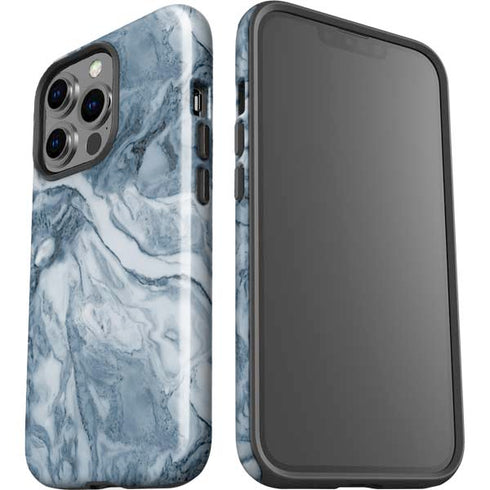 Ocean Blue Marble iPhone 15 Pro Impact Case