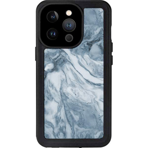 Ocean Blue Marble iPhone 15 Pro Waterproof Case