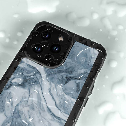 Ocean Blue Marble iPhone 15 Pro Waterproof Case