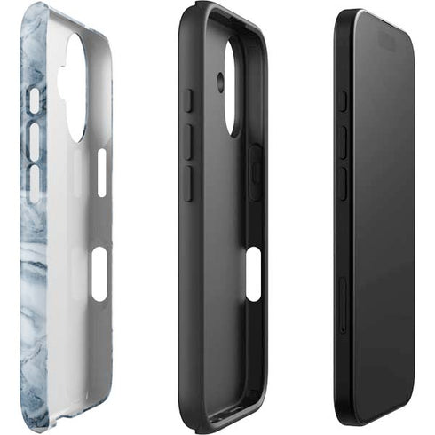 Ocean Blue Marble iPhone 16 Plus Impact Case