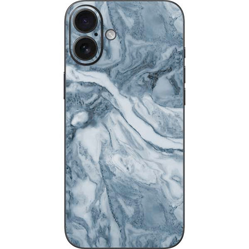 Ocean Blue Marble iPhone 16 Plus Skin