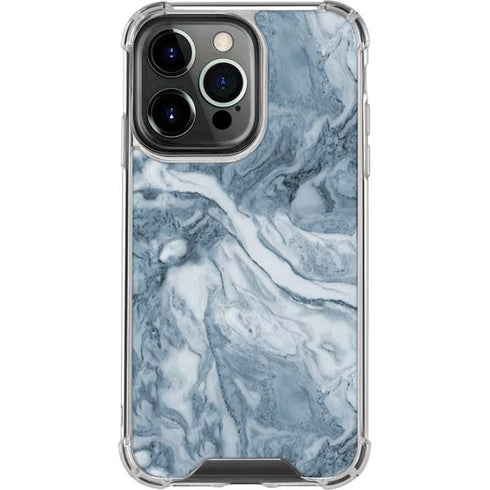 Ocean Blue Marble iPhone 16 Pro Clear Case