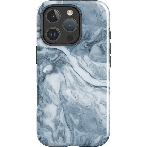 Ocean Blue Marble iPhone 16 Pro Impact Case