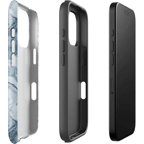 Ocean Blue Marble iPhone 16 Pro Impact Case