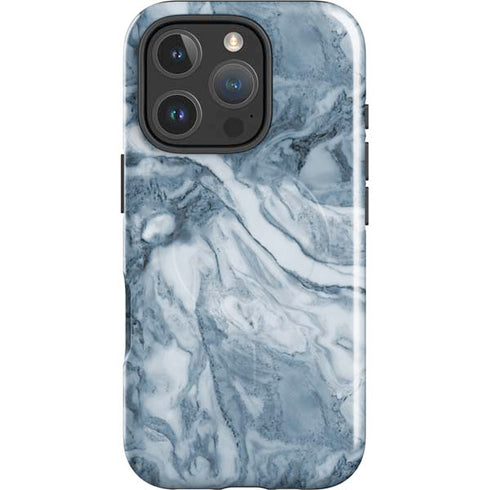 Ocean Blue Marble iPhone 16 Pro Magsafe Impact Case