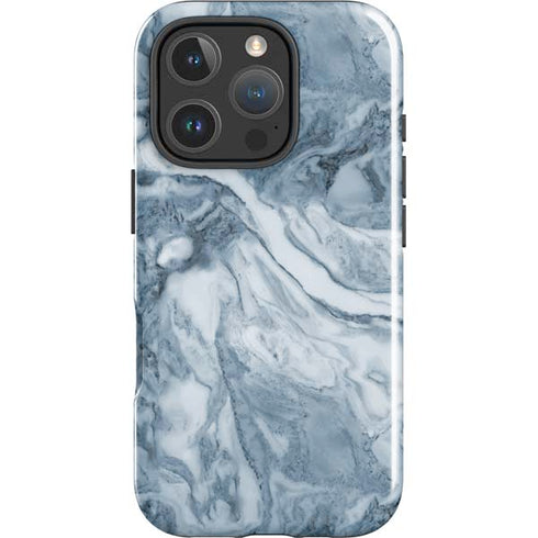Ocean Blue Marble iPhone 16 Pro Max Impact Case