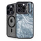 Ocean Blue Marble iPhone 16 Pro Max Kickstand Case