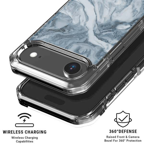 Ocean Blue Marble iPhone 17 Air Clear Case