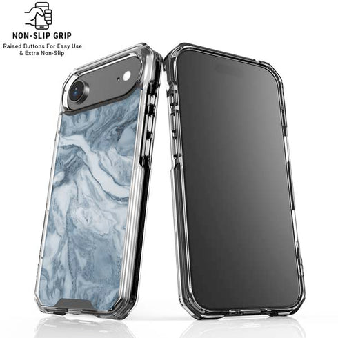 Ocean Blue Marble iPhone 17 Air Clear Case