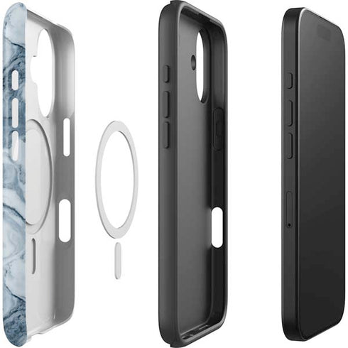 Ocean Blue Marble iPhone 17 Magsafe Impact Case