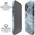 Ocean Blue Marble iPhone 17 Magsafe Impact Case