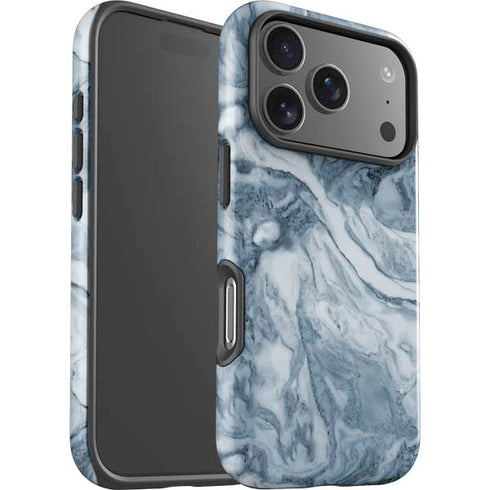 Ocean Blue Marble iPhone 17 Pro Impact Case