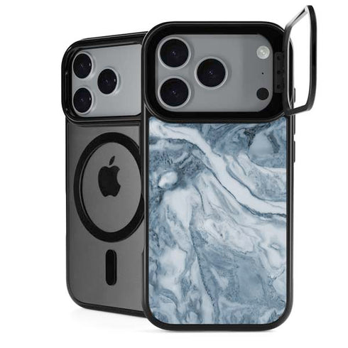 Ocean Blue Marble iPhone 18 Pro Kickstand Case