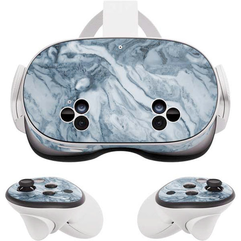 Ocean Blue Marble Meta Quest 3S Skin