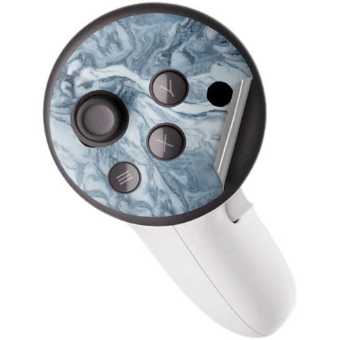 Ocean Blue Marble Meta Quest 3S Skin