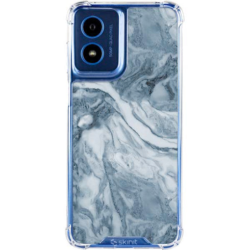Ocean Blue Marble Moto G 5G (2024) Clear Case